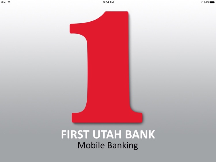 First Utah Bank Tablet Banking