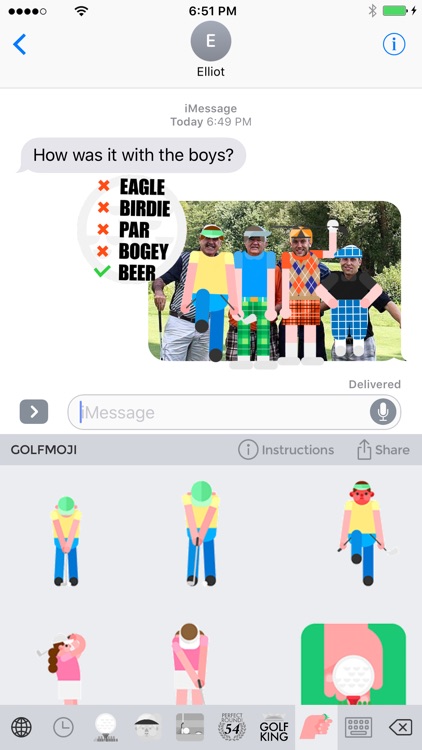 Golfmoji - Golf Emojis and Stickers
