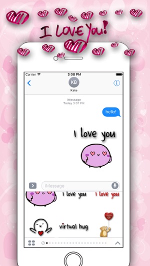 Top LOVE Stickers Emoji(圖1)-速報App