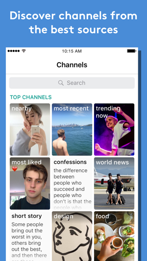 Channels - share your story and meet creative people(圖2)-速報App