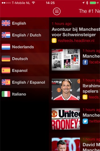 NewsRadar - Manchester United edition screenshot 2