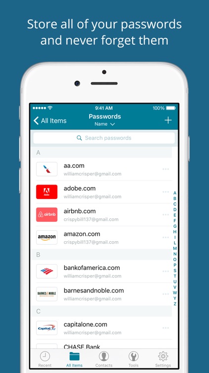 Dashlane Password Manager App & Free Passcode Safe screenshot-0