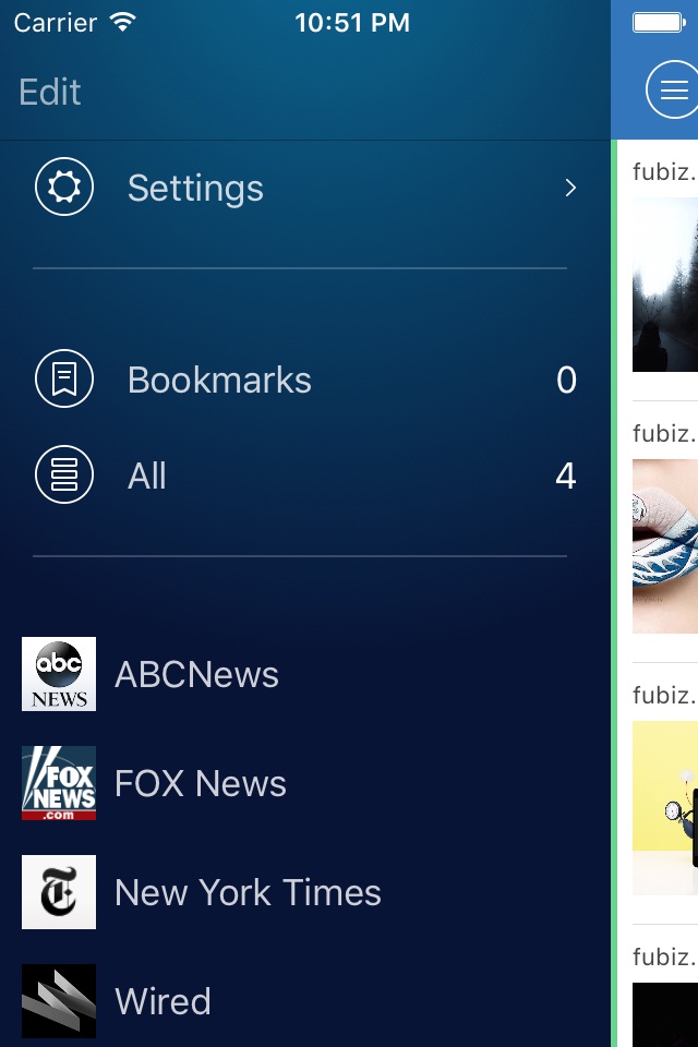 Bilber: News & RSS Reader screenshot 4