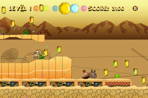 Ben Jones 3 - The Young Archaeologist at the Nazca Lines in Peru - Running and Jumping Obstacles Game screenshot 2