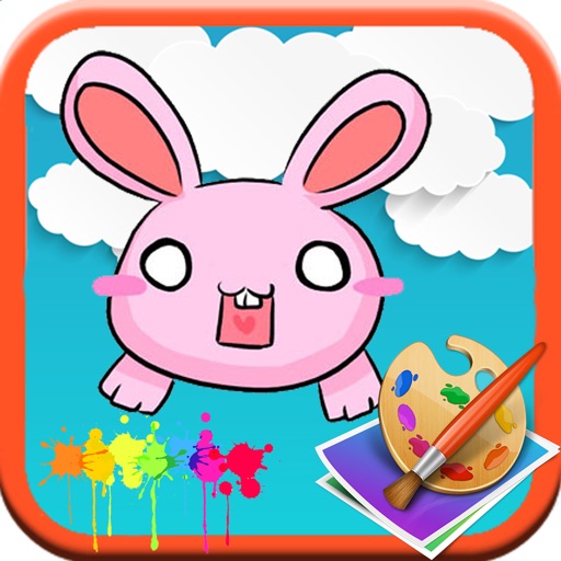 Baby Animal Cartoon Coloring Version iOS App