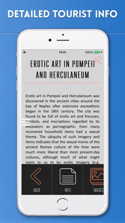 Pompeii Travel Guide with Offline City Street Map