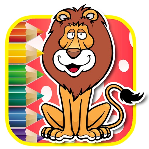 Lion Queen Coloring Page Game For Animal Version iOS App