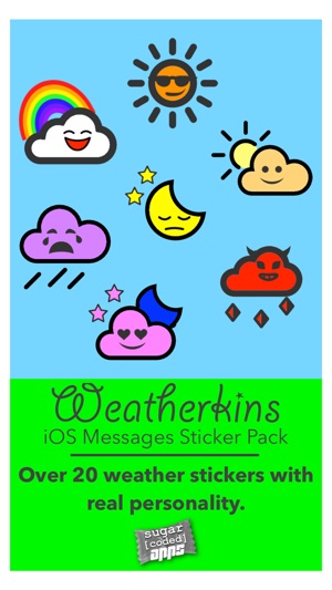 WeatherKins|可愛表情天氣(圖1)-速報App