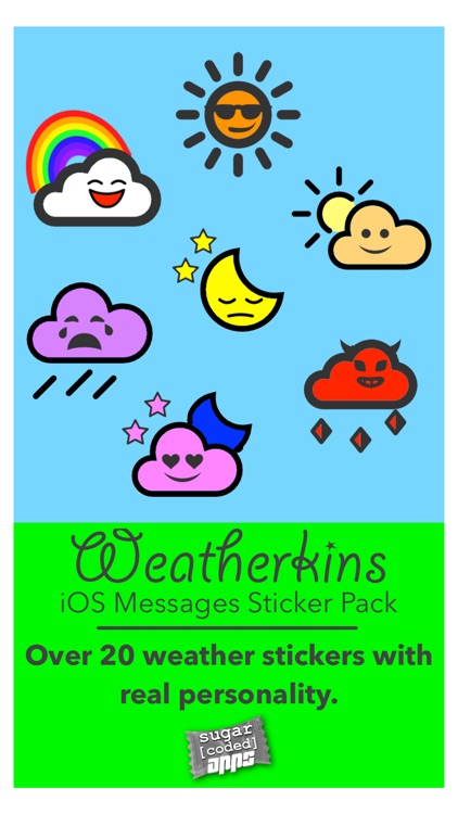 WeatherKins | Kawaii Weather Emoji