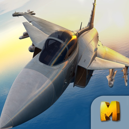 F18 Jet Fighter Air Strike Simulator 3D Icon