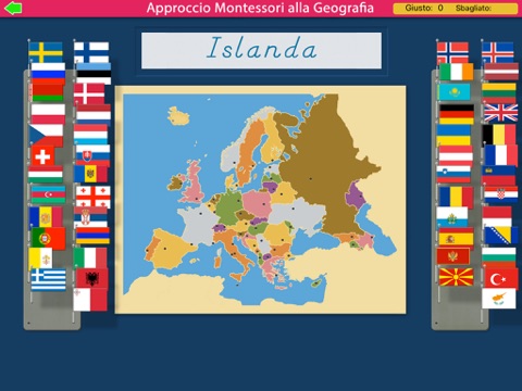 Le Bandiere dell’Europa- Montessori Geografia screenshot 3