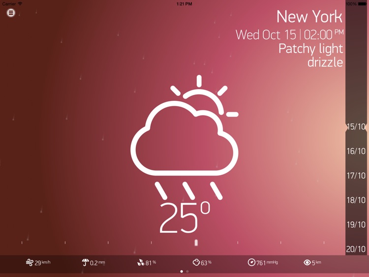 Weather Book for iPad