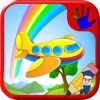 Kids Airplane Coloring Version