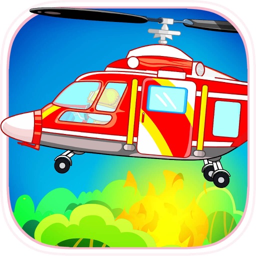Fireman Rescue - Cute Hero's Ambulance Icon