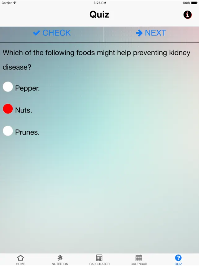 Captura de Pantalla 5 Nutrition Kidney Disease iphone