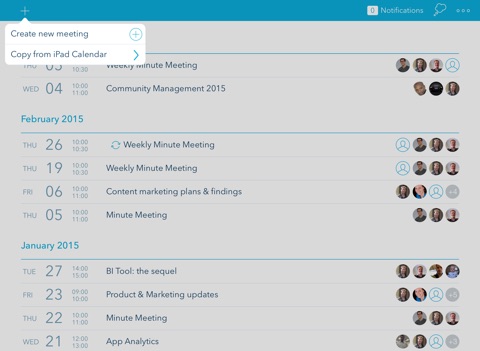 Minute - Makes Meetings Easy screenshot 2