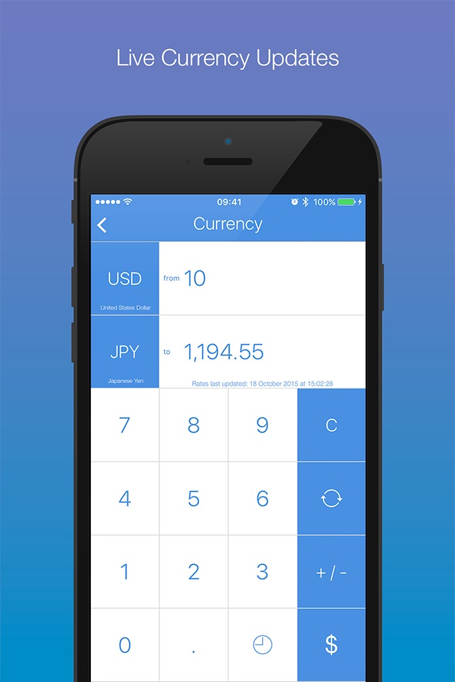 Convertizo 3 - Convert Units and Currency in Style screenshot 2