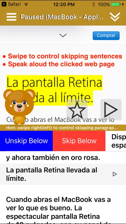 SpeakSpanish 2 Pro (12 Spanish Text-to-Speech) screenshot-1