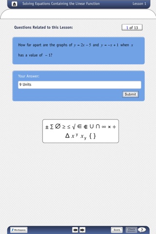 Explore Solving Equations through Functions screenshot 2