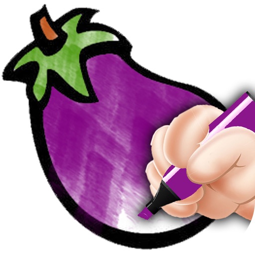 My First Vegetable Coloring Book - Veggie Learning icon