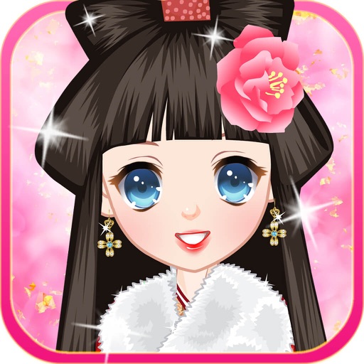 可爱和服公主：美少女美容化妆穿衣游戏 icon