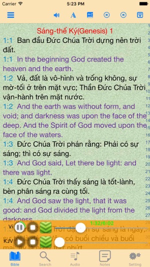 越南語和英語對照版有聲聖經(圖1)-速報App