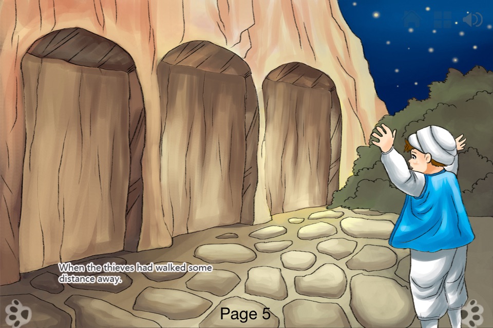 Ali Baba and Forty Thieves - Fairy Tale iBigToy screenshot 2