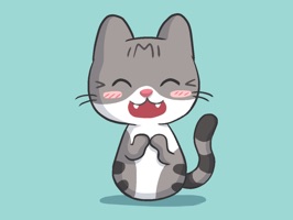 A sticker set created for all cat lovers by a cat lover