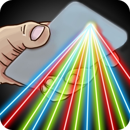Laser Pointer 100 Beams Joke iOS App