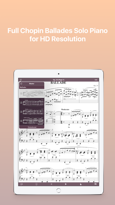 How to cancel & delete Chopin: Ballades from iphone & ipad 1