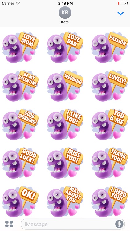 3D Love Expressions