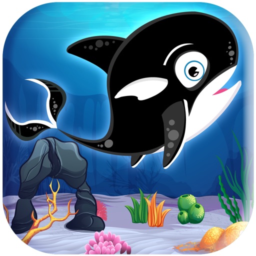 Orca Trail's Play Whale PRO- Sea Ocean Reef Swimmer Game For Toddlers & Kids Icon