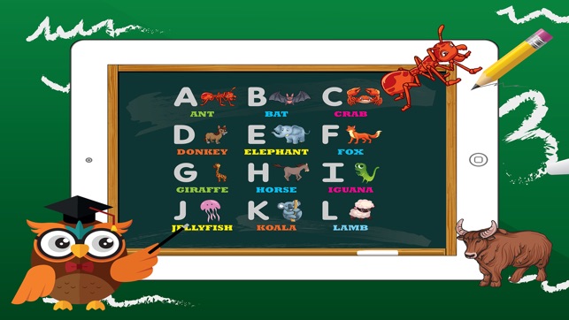 ABC Animals Alphabet Dot - Learn to Write For Kids(圖4)-速報App