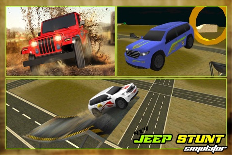 Extreme Off-Road 4x4 Car Driver & Stunt Simulator screenshot 3