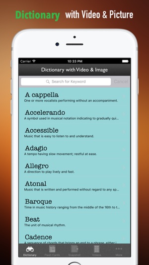 Music Dictionary Glossary|Study Guide and Video(圖4)-速報App