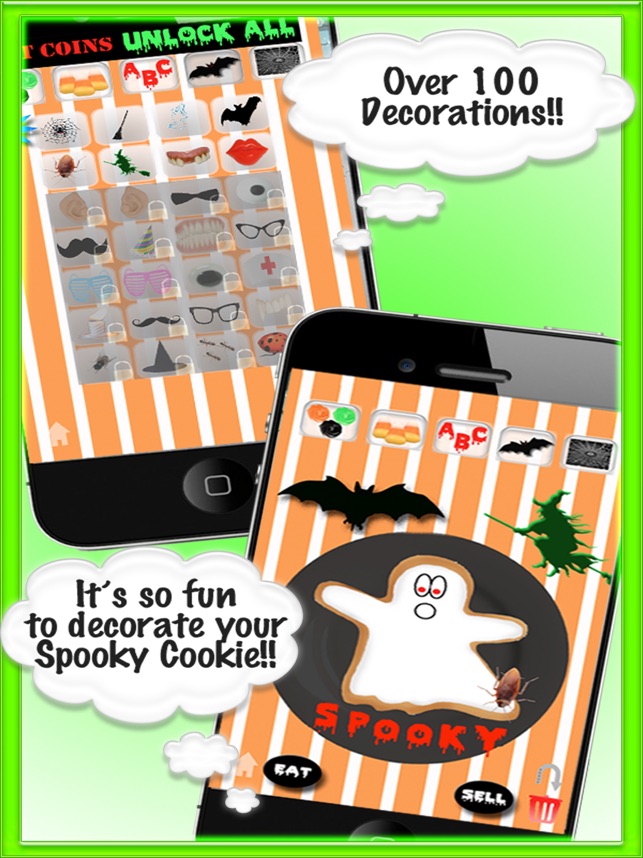 Spooky Cookie Maker Halloween Games for Kid & Girl(圖3)-速報App