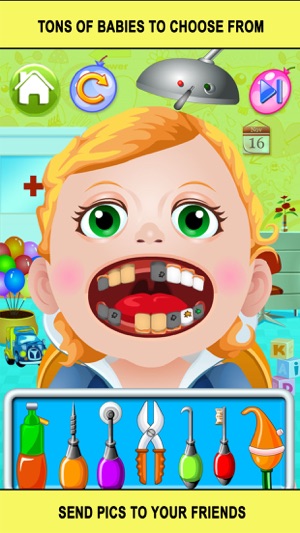 Baby Doctor Dentist Salon Games for Kids Free(圖2)-速報App