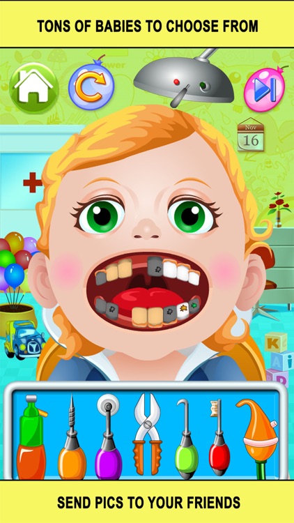 Baby Doctor Dentist Salon Games for Kids Free