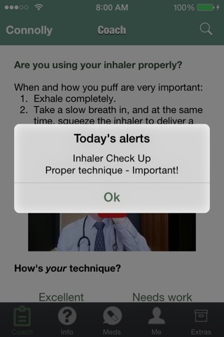 Connolly Asthma App screenshot 2