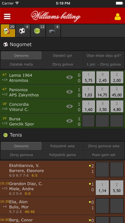 WWIN-ba - Williams Betting