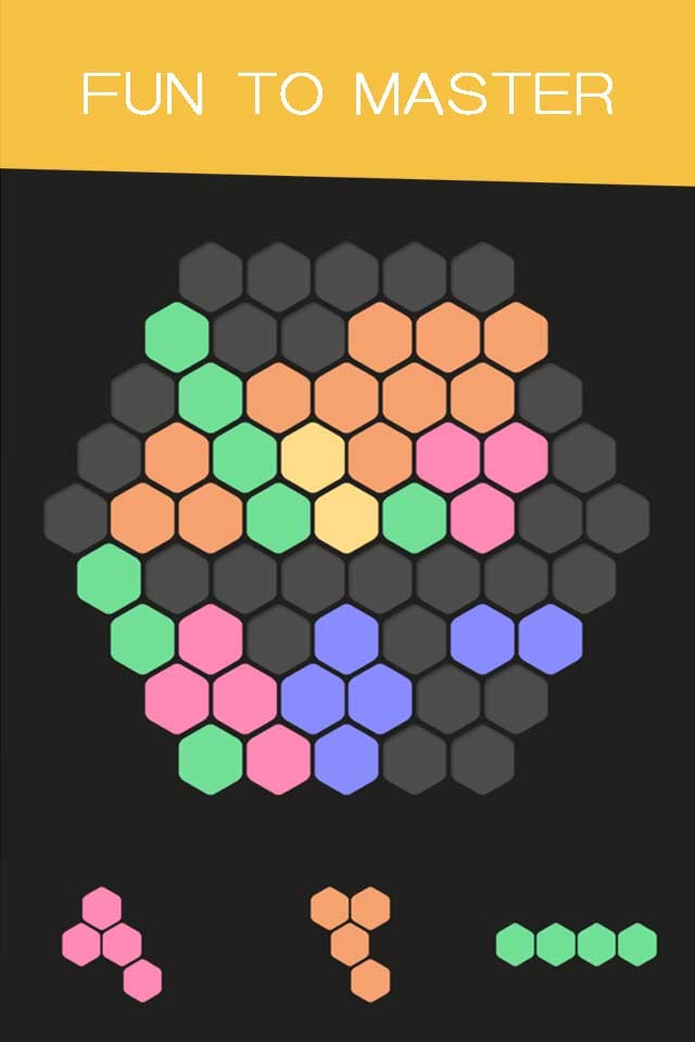 Hex Puzzle-Six Sides Unroll & Unblock Tiles Slide screenshot 2