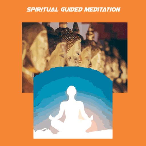 Spiritual guided meditation icon