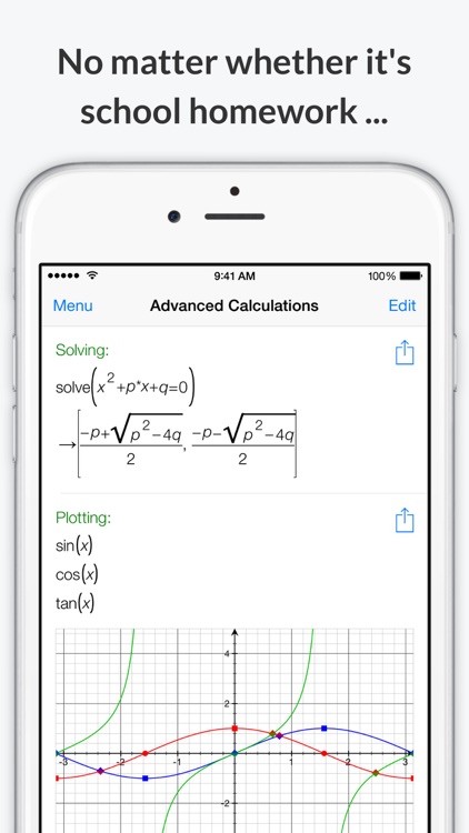 PocketCAS Mathematics Toolkit