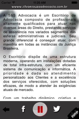 Silva & Souza Advocacia screenshot 2