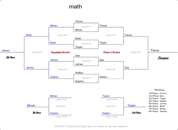 Bracket Maker for the iPad screenshot-3