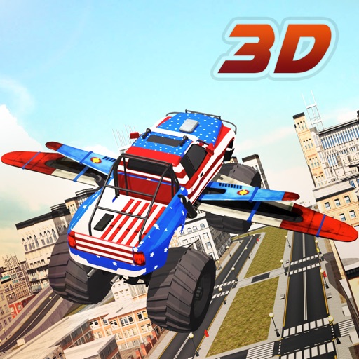 Flying Transformers Truck Driver 3d simulator icon