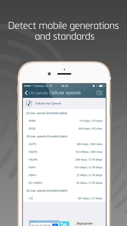 LTE Cell Info: Network Status for 4G, 3G & GPRS