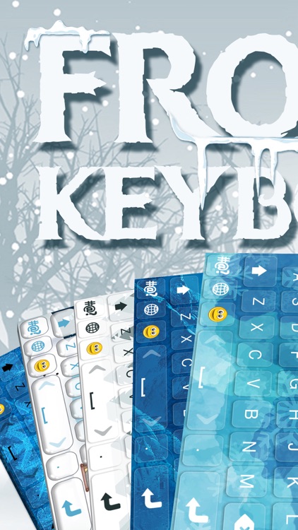 Frozen Keyboard Maker – Custom Keyboard Changer with Ice Backgrounds and Fancy Fonts Free