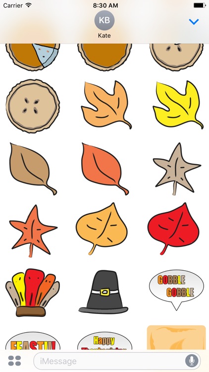 Fall Season Stickers
