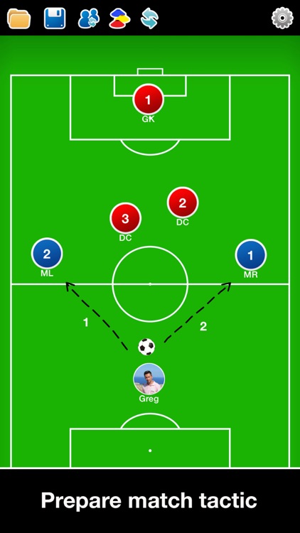Coach Tactical Board for Football (Soccer)